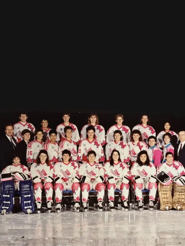 The 1990 Canadian Women’s Ice Hockey Team